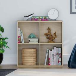 Vida Designs Durham 2 x 2 Oak Cube Storage Unit - Size: H 64.5 x W 65 x D 29cm - Wilko - thumbnail 6