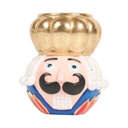 Set of 3 Nutcracker Tealight Holders Multicolour - Sleigh Bells Ring - Wilko - thumbnail 7
