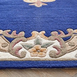 Origins Shensi Navy Rug 120 x 180cm - Blue - Origins Rugs - Wilko - thumbnail 5