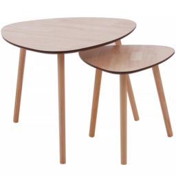 Interiors by Premier Rostok Nest of Tables Set of 2 - Size: 60 x 60 x 48cm - Multi - Wilko - thumbnail 5