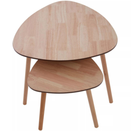Interiors by Premier Rostok Nest of Tables Set of 2 - Size: 60 x 60 x 48cm - Multi - Wilko - thumbnail 4