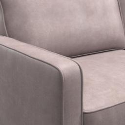 Bexhill 2 Seater Grey Faux Leather Sofa - Wilko - thumbnail 4
