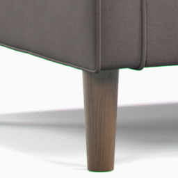 Bexhill 2 Seater Grey Faux Leather Sofa - Wilko - thumbnail 5