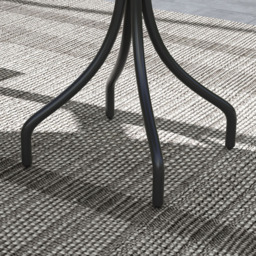 Outsunny Grey Round Garden Side Table - Size: 71.5 x 66 x 66cm - Wilko - thumbnail 4