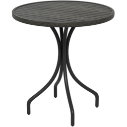 Outsunny Grey Round Garden Side Table - Size: 71.5 x 66 x 66cm - Wilko - thumbnail 3