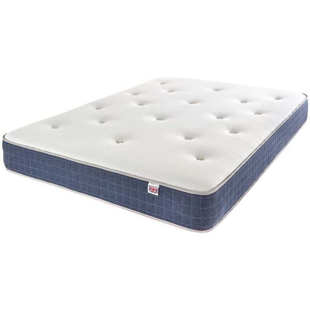 Aspire Pocket+ Double Duo Sleep 1000 Pocket Tufted Mattress - White - Aspire Beds - Wilko - image 1
