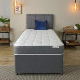 Starlight Beds Deep European Double Grey Big Brick Memory Foam and Spring Mattress - Wilko - thumbnail 5