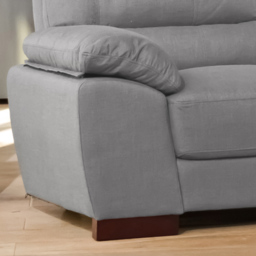 Westbrook 2 Seater Grey Textured Fabric Sofa - Artemis Home - Wilko - thumbnail 4