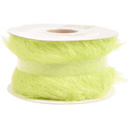 Plush Fur TrimGreen - All I Want For Christmas - Wilko