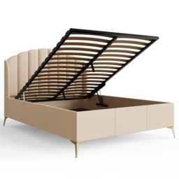 GFW Pettine King Size Pink End Lift Ottoman Storage Bed - Wood - Wilko - thumbnail 6