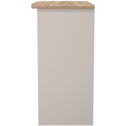 Crowndale Sussex 3 Drawer Kashmir Ash and Bardolino Oak Vanity Dressing Table Ready Assembled - Kashmir Ash & Bardolino Oak - Wilko - thumbnail 5