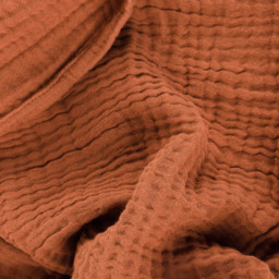 Yard Lark Pecan Large Muslin Cotton Throw 240 x 260cm - Size: 260 x 240cm - Brown - Yard Living - Wilko - thumbnail 6
