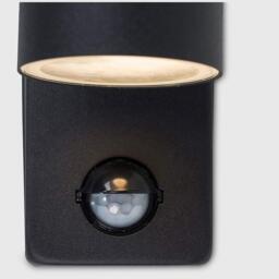 ValueLights Black Outdoor Wall Up Down Light with PIR Motion Sensor - Size: 29.6 x 7 x 7cm - Wilko - thumbnail 4