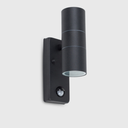 ValueLights Black Outdoor Wall Up Down Light with PIR Motion Sensor - Size: 29.6 x 7 x 7cm - Wilko - thumbnail 7