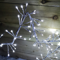 Samuel Alexander Silver Star LED Outdoor Christmas Decoration 60cm - Size: 60 x 62 x 46cm - Wilko - thumbnail 3