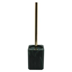 Emerald Marble Toilet Brush Holder - Size: 9.5 x 12 x 9.5 - Wilko