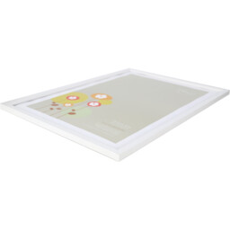 Ridged Photo Frame - White/A3 - The Port. Co Gallery - Wilko - thumbnail 4