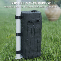 Outsunny Black Heavy Duty Gazebo Weight Bag Set of 4 - Size: 50 x 22 x 22cm - Wilko - thumbnail 6