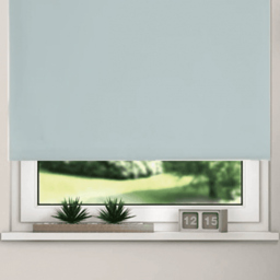 New EdgeBlinds Thermal Blackout Roller Blinds Duck Egg 140cm - Size: W 140cm x D 165cm - Blue - New Edge Blinds - Wilko - thumbnail 4