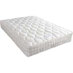 Eden Hazel Firm Small Double Open Coil Spring Mattress - White - Wilko