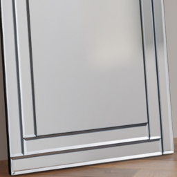 Julian Bowen Deco Frameless Dress Mirror - Size: 120 x 40cm - Glass - Wilko - thumbnail 5