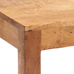 Brooklyn Napoli Toko 6 Seater Light Mango Dining Table - Brown - Wilko - thumbnail 5