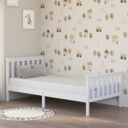 Aspire Kids Single OEKO TEX Fabric Memory Mattress with Triple Foam Layers - White - Wilko - thumbnail 4