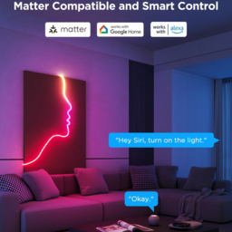 Govee RGBIC LED Smart Neon Rope Light 3m - Size: 22 x 23 x 9.5cm - Multi - Wilko - thumbnail 6