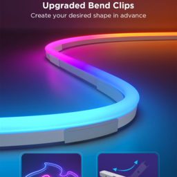 Govee RGBIC LED Smart Neon Rope Light 3m - Size: 22 x 23 x 9.5cm - Multi - Wilko - thumbnail 4