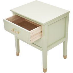 Palazzi 2 Drawer Teal Bedside Table - Wilko - thumbnail 6