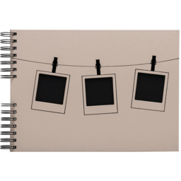 Exacompta Pink Spiral Photo Album 50 Sheets 150 Photos - Size: 3 x 32 x 22cm - Wilko - thumbnail 4
