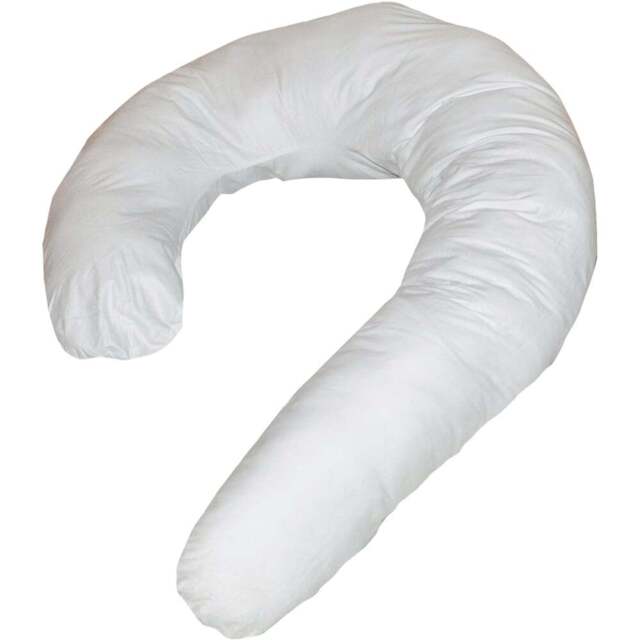 Aidapt U Shaped Pillow Spare Cover - Size: 50 x 300 x 300cm - Black - Wilko - image 1