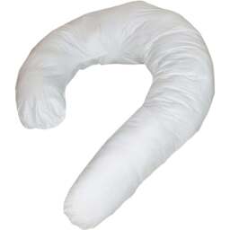 Aidapt U Shaped Pillow Spare Cover - Size: 50 x 300 x 300cm - Black - Wilko