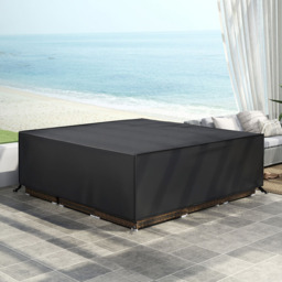 Outsunny Black Square Waterproof Garden Furniture Cover 70 x 230 x 230cm - Wilko - thumbnail 6