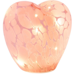 Glass Heart LED Lamp - Wilko - thumbnail 4
