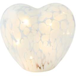 Glass Heart LED Lamp - Wilko - thumbnail 7