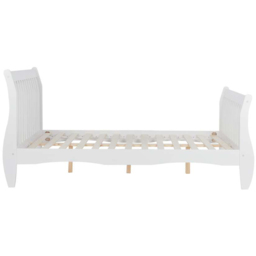 Belford Double White Wooden Bed - Birlea - Wilko - thumbnail 4
