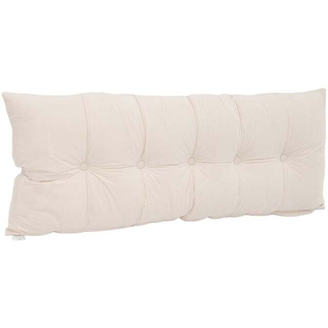 Living and Home Beige Chenille Headboard Pillow 60 x 150cm - Size: 60 x 150 x 18cm - Wilko - image 1