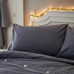 Deyongs Southwick Single Navy Duvet Set - Blue - Wilko - thumbnail 3