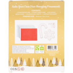 Make Your Own Disco Hanging Ornaments Kit - All I Want For Christmas - Wilko - thumbnail 3