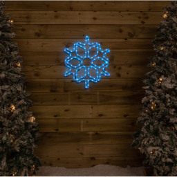 Samuel Alexander RGB Digital Light up Christmas Snowflake 57cm - Size: 57 x 50 x 50cm - White - Wilko - thumbnail 6