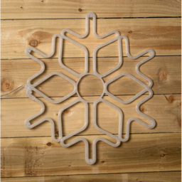 Samuel Alexander RGB Digital Light up Christmas Snowflake 57cm - Size: 57 x 50 x 50cm - White - Wilko - thumbnail 3
