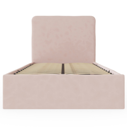 GFW Chiswick Single Soft Pink Ottoman Bed with SC Pocket Sprung Mattress - Wilko - thumbnail 3