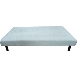 DS Living The Tivona 2 Seater Silver Woven Fabric Sofa Bed - Wilko - thumbnail 4