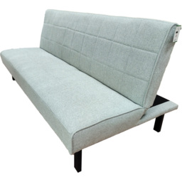 DS Living The Tivona 2 Seater Silver Woven Fabric Sofa Bed - Wilko - thumbnail 5