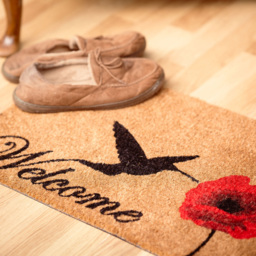 Coco & Coir Poppy Nectar Coir Door Mat 40 x 60cm - n/a - Coco & Coir ® - Wilko - thumbnail 5