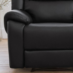Brookhaven Black Bonded Leather Electric Recliner Chair - Size: Single - Artemis Home - Wilko - thumbnail 3