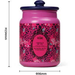 Disney Villains Cruella De Vil Black Pepper and Foxglove Scented Candle 430g - Size: 14.8 x 10.1 x 9.1cm - Pink - Wilko - thumbnail 6