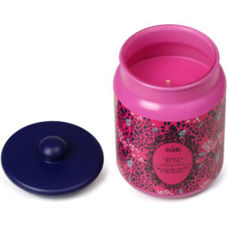 Disney Villains Cruella De Vil Black Pepper and Foxglove Scented Candle 430g - Size: 14.8 x 10.1 x 9.1cm - Pink - Wilko - thumbnail 5