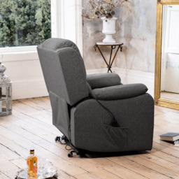 Artemis Home Marldon Dark Grey Massage and Heat Electric Recliner Chair - Size: Single - Wilko - thumbnail 5